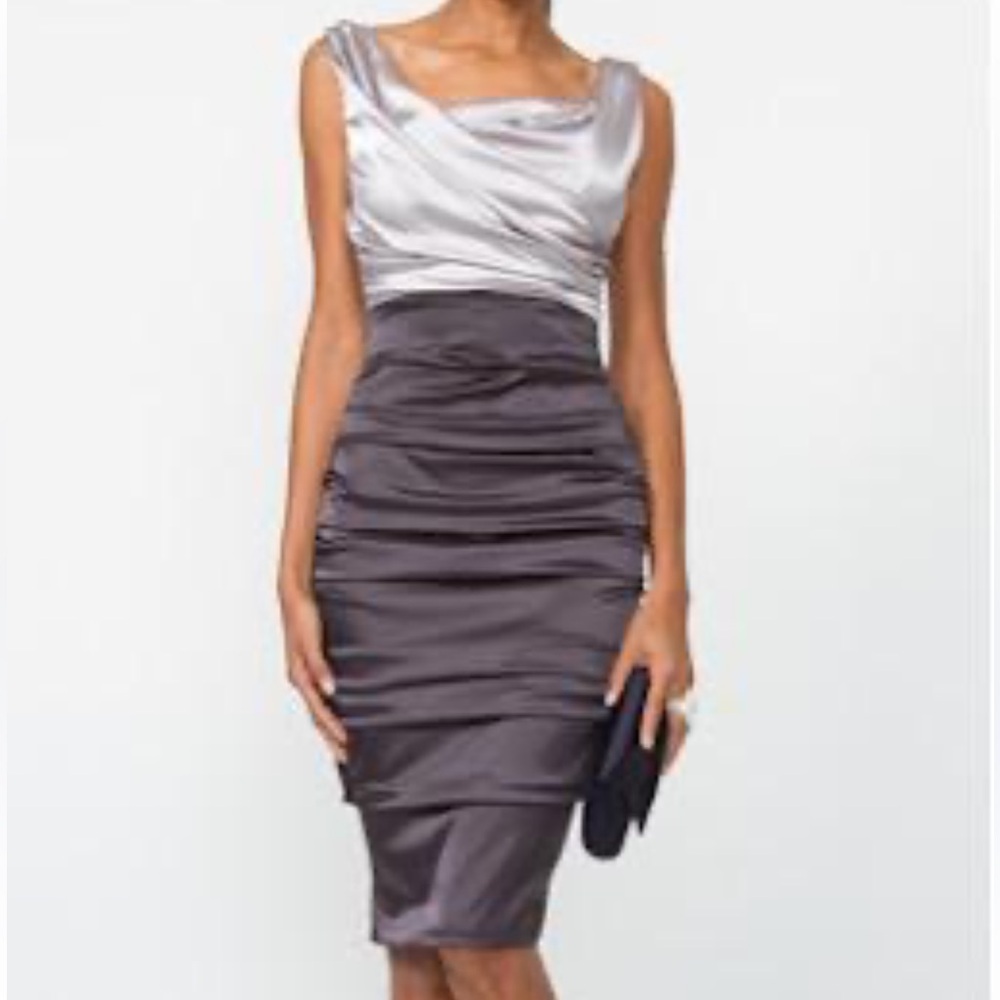 ⭐️Le Chateau Ruched Cocktail Dress